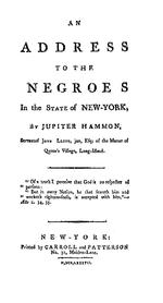 Jupiter Hammon Quotes